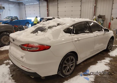 2020 Ford Fusion Sel z USA, uszkodzony, nr VIN 3FA6P0CD1LR130545